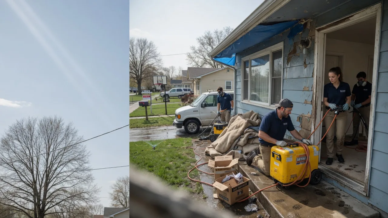 Basement Flood Cleanup in Middleburg, PA near me